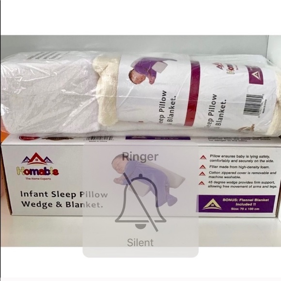 Baby wedge pillow & blanket NIB - Picture 3 of 4